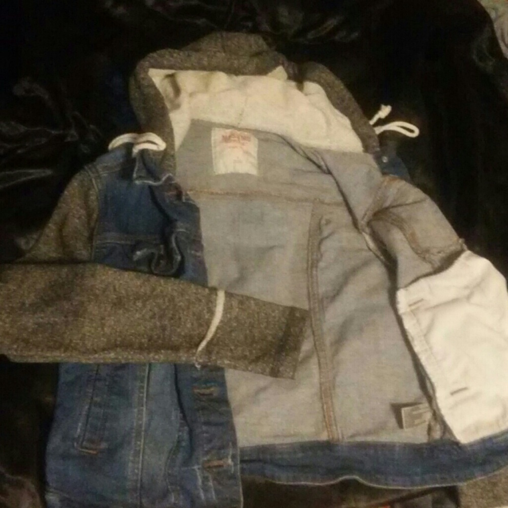 Mossimo jean/sweater jacket